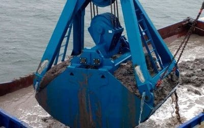 Grab para grúas de navíos